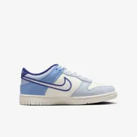 Nike Dunk Low Big детские Кроссовки цвет белый