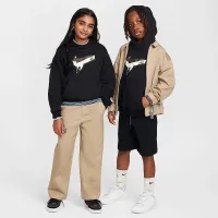 Nike SB EasyOn Big дитячі оверсайз Pullover Skate Толстовка з капюшоном колір чорний
