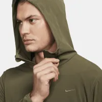 Nike Unlimited Men's Water-Repellent Hooded Versatile Куртка Green