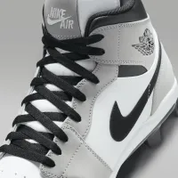 Nike Jordan 1 Retro MCS чоловічі бейсбольні бутси колір сірий