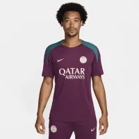 Paris Saint-Germain Strike чоловічі Nike Dri-FIT Soccer Short-Sleeve Knit Top колір червоний