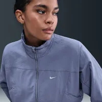 Nike Sportswear Everything Wovens жіноча оверсайз Repel UV Protection Куртка блакитний