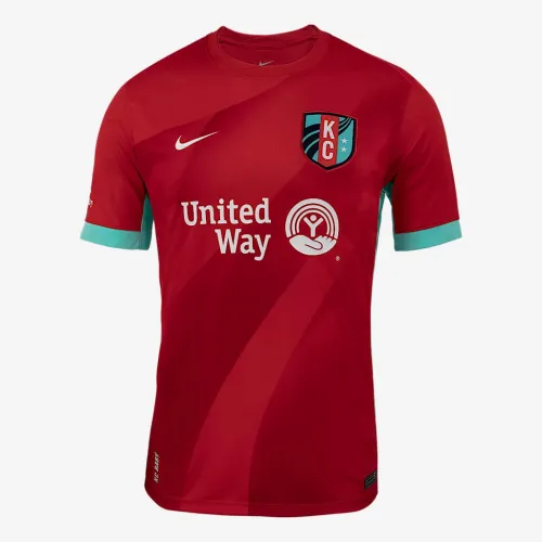 KC Current 2025 Stadium Home чоловічі Nike Dri-FIT NWSL Replica Jersey колір червоний