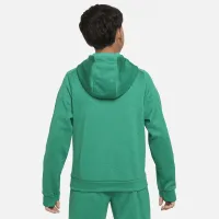 Nike Multi+ Big дитячі Therma-FIT Pullover Толстовка з капюшоном колір зелений