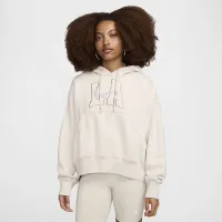 Nike Sportswear Phoenix Fleece женская Over-оверсайз Толстовка с капюшоном цвет коричневый