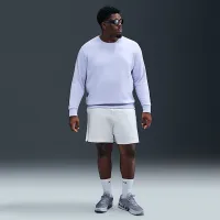 Nike Club мужские Fleece Crew цвет фиолетовый