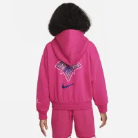 Nike Giannis Big детские баскетбольные Толстовка с капюшоном Pink