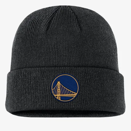 Nike Golden State Warriors Terra City Edition Nika NBA Beanie цвет черный