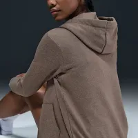 Nike Sportswear Club Fleece жіноча Full-Zip Толстовка з капюшоном колір коричневий