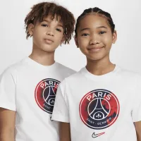 Paris Saint-Germain Big детские Nike Soccer футболка цвет белый