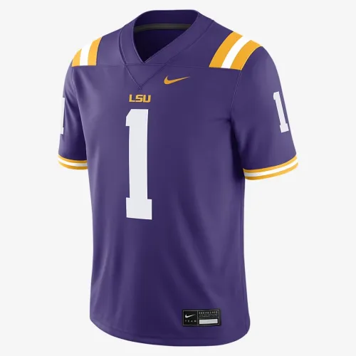 LSU Tigers чоловічі Nike Dri-FIT College Game Jersey колір фіолетовий