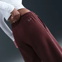 Nike Sportswear Phoenix Fleece жіноча Wide-Leg Sweatpants колір червоний
