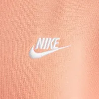 Nike Sportswear Club Fleece Girls' Boxy Crew-Neck свитшот Orange
