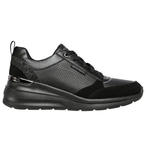 Кроссовки Женские SKECHERS BILLION SUBTLE SPOTS (155616-BBK)