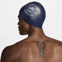 Nike Swim Team USA Силиконовый Swim Cap цвет серый