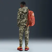 Nike Tech Big детские (для мальчиков) Full-Zip Camo Fleece Толстовка с капюшоном цвет коричневый