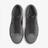 Nike SB Zoom Blazer Mid Skate Кросівки колір сірий