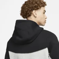 Nike Sportswear Tech Fleece Windrunner мужские Full-Zip Толстовка с капюшоном цвет серый