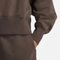 Nike Sportswear Phoenix Fleece жіноча Over-оверсайз Crew-Neck світшот колір коричневий