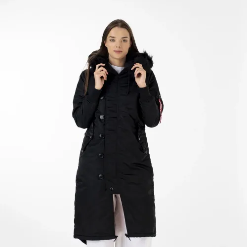 Куртка Alpha Industries Long Fishtail 19801303 - Чорна