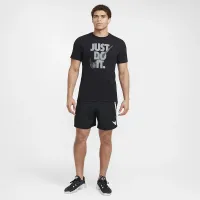 Nike чоловічі Dri-FIT Short-Sleeve Fitness футболка колір чорний