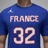 Victor Wembanyama France мужские Nike баскетбольные футболка синий