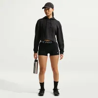 Nike Pro женская Therma-FIT Толстовка с капюшоном цвет черный