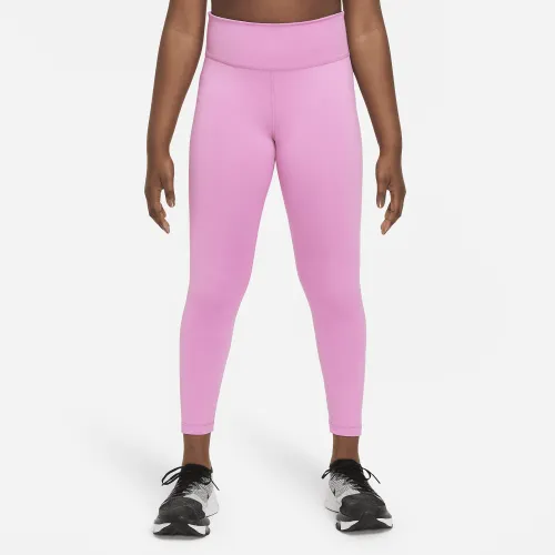 Nike Dri-FIT One Big дитячі (Girls') лосіни (Extended Size) Pink