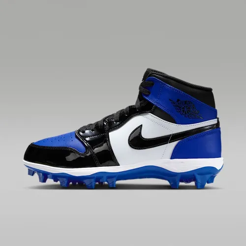 Nike Jordan 1 Mid TD мужские Football Cleat синий