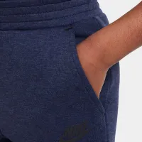 Nike Tech Fleece Little дитячі Tee and шорти комплект колір сірий
