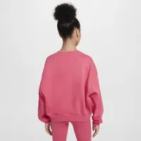 Nike Sportswear Club Fleece Girls' Boxy Crew-Neck світшот Pink