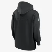Philadelphia Eagles Sideline Jersey чоловічі Nike Dri-FIT NFL Pullover Толстовка з капюшоном колір чорний