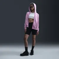 Nike Sportswear Club Fleece жіноча Full-Zip Толстовка з капюшоном Pink