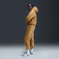 Nike Sportswear Classic Puffer жіноча Therma-FIT Loose Hooded Куртка колір коричневий