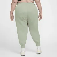 Nike Sportswear Tech Fleece жіноча Mid-Rise Joggers (великі розміри) колір зелений