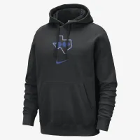 Dallas Mavericks Club Fleece City Edition мужские Nike NBA Pullover Толстовка с капюшоном цвет черный