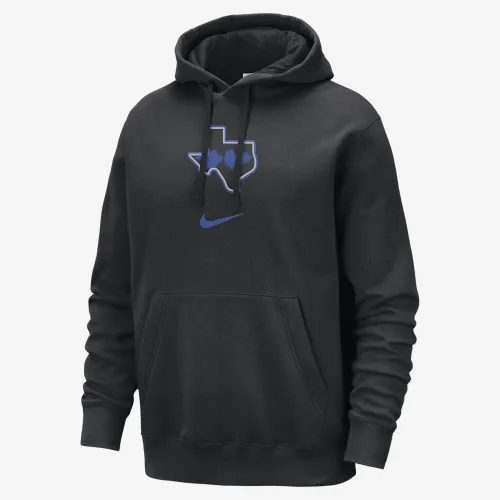 Dallas Mavericks Club Fleece City Edition мужские Nike NBA Pullover Толстовка с капюшоном цвет черный