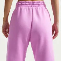 Nike Sportswear Phoenix Fleece женская С высокой Талией оверсайз Sweatpants цвет фиолетовый