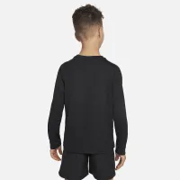 Nike Dri-FIT Multi+ Big дитячі (для хлопчиків) Long-Sleeve Top колір чорний