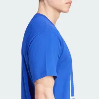 Футболка adidas Originals Trefoil Torch JJ1221 - Синя