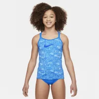 Nike Swim Retro Flow Big детские (Girls') T-Back Tankini набор синий