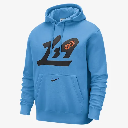 LA Clippers Club City Edition чоловічі Nike NBA Fleece Pullover Толстовка з капюшоном блакитний