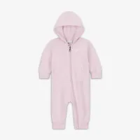 Nike Essentials Baby (0-9M) Hooded Coverall Pink