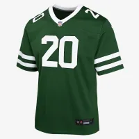 Breece Hall New York Jets Big детские Nike NFL Game Jersey цвет зеленый