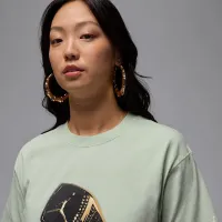 Nike Jordan MVP женская Graphic футболка цвет зеленый
