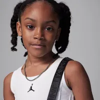 Nike Jordan тренировочные Camp Little детские Pintuck Tank цвет коричневый