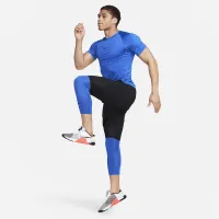Nike Pro чоловічі Dri-FIT 3/4-Length Fitness Tights блакитний