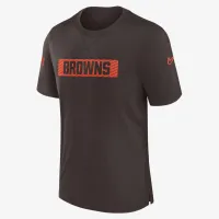 Cleveland цвет коричневыйs Sideline Player мужские Nike Dri-FIT NFL футболка цвет коричневый