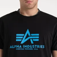 Футболка Alpha Industries Basic футболка 10050193 - Чорна