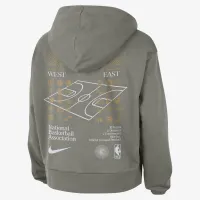 Team 31 Standard Issue женская Nike Dri-FIT NBA Pullover Толстовка с капюшоном цвет серый